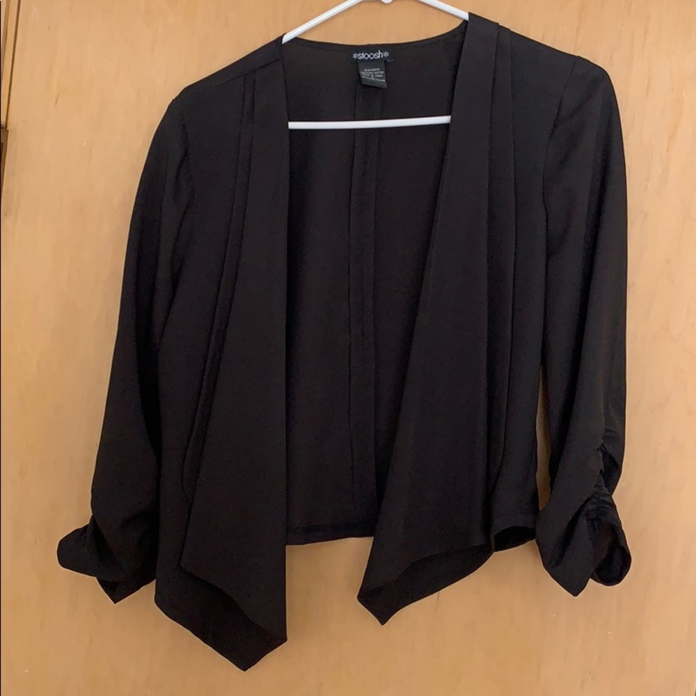 Black lightweight blazer